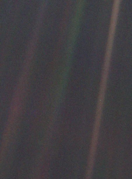 Earth from Voyager probe